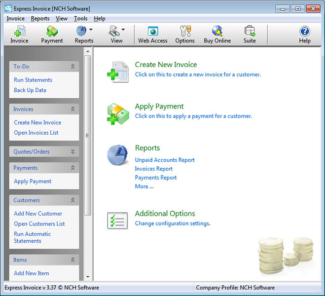 Express Invoice Free Invoicing Software