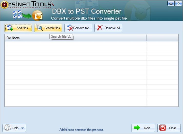 SysInfoTools DBX To PST Converter