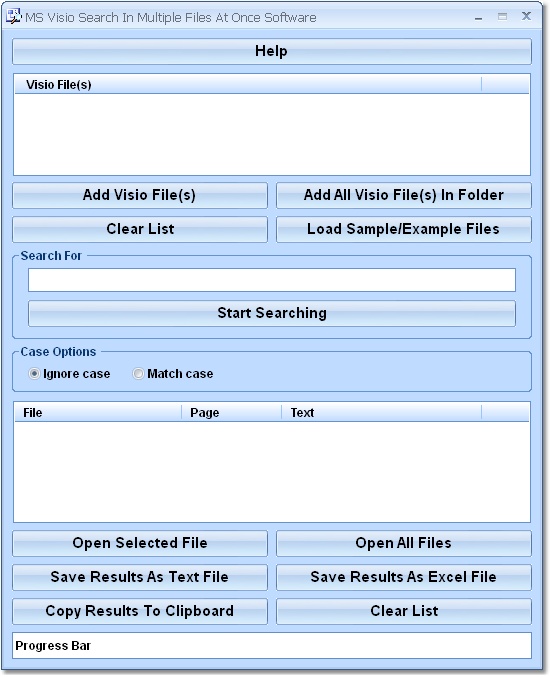 MS Visio Search In Multiple Files At Once Software