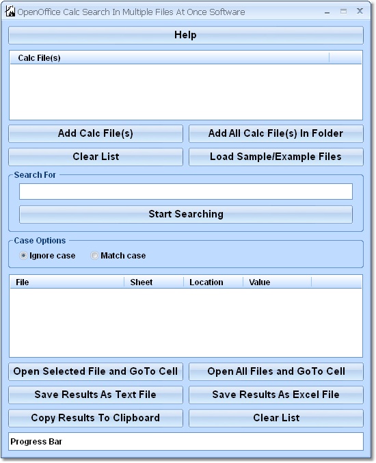 OpenOffice Calc Search In Multiple Files At Once S
