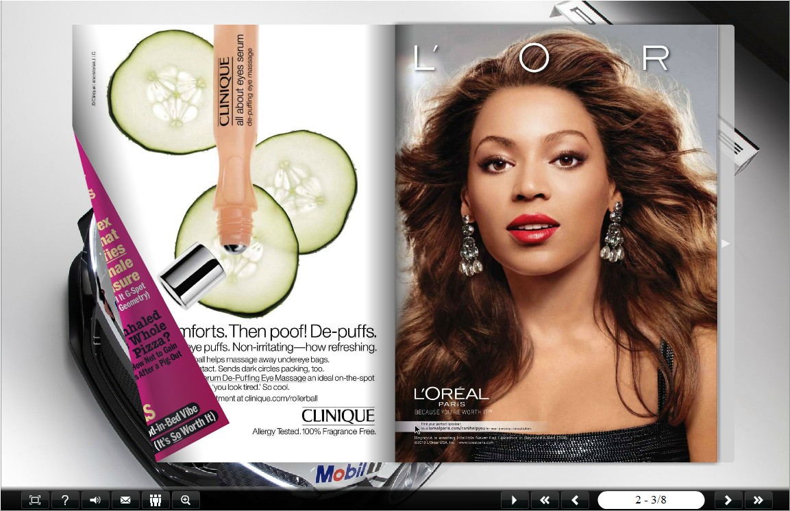 Free html5 page turn Magazine maker
