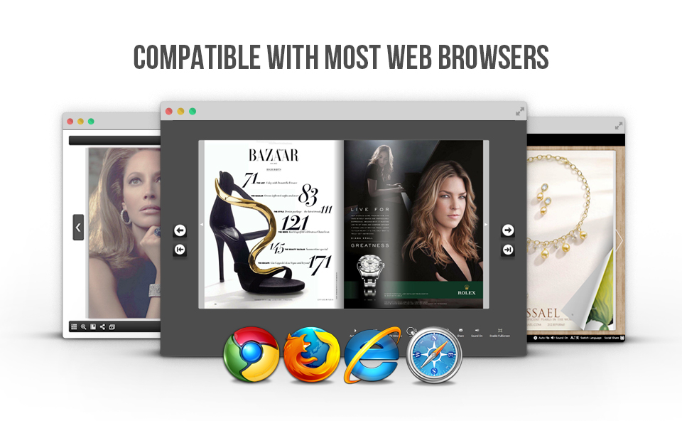 Free Html5 Flip Page e-Magazine maker