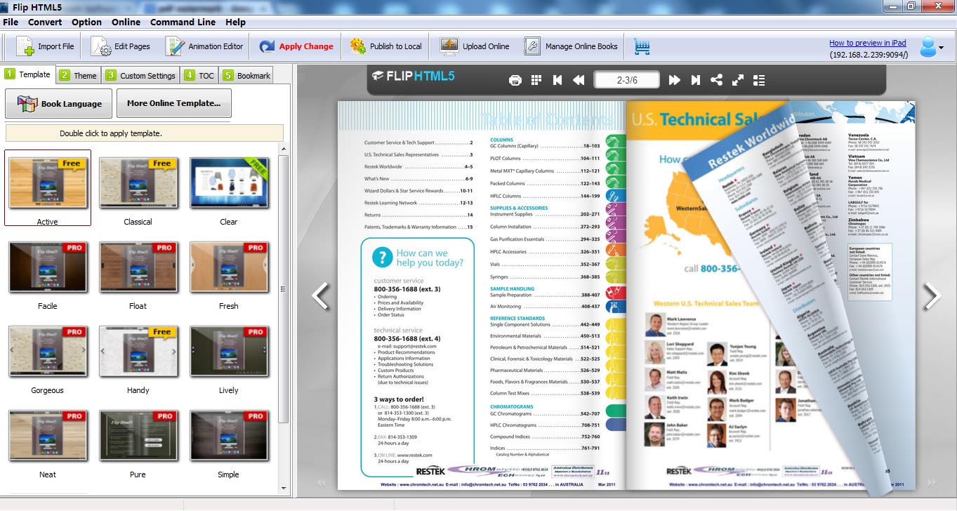Free PDF to Flipbook