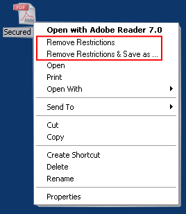 A-PDF Restrictions Remover for Mac