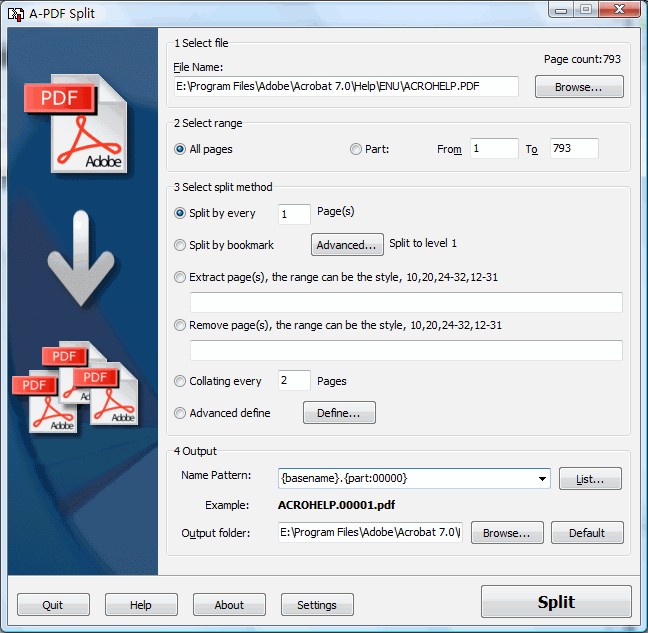 PDF Split