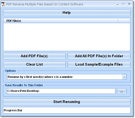 PDF Rename Multiple Files Based On Content Softwar