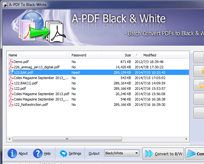 PDF Images to Monochrome Converter