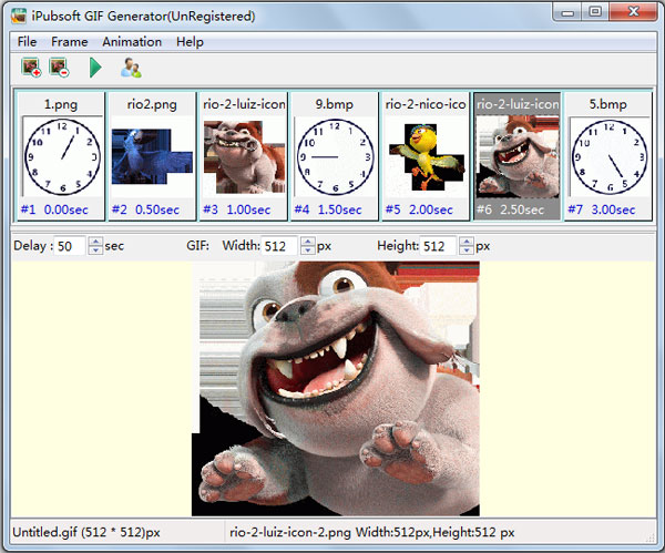 iPubsoft GIF Generator