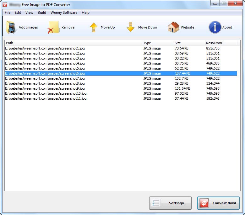 Image to PDF Converter