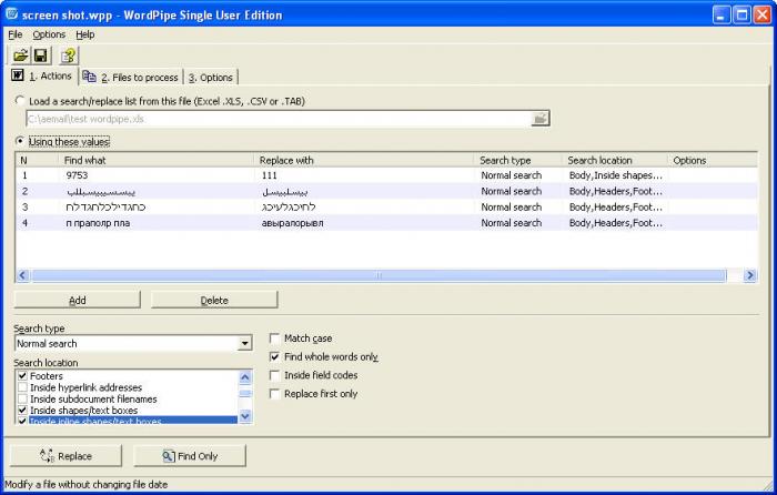 PDF Search and Replace