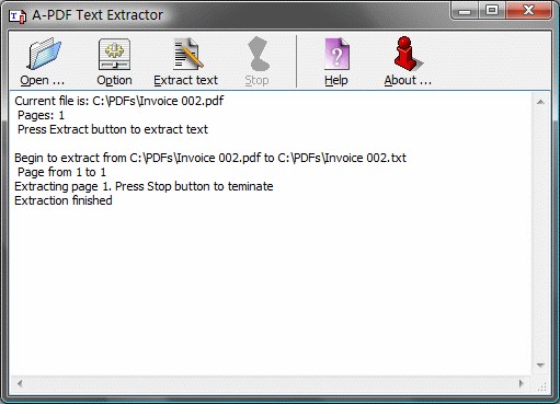 PDF Text Capture