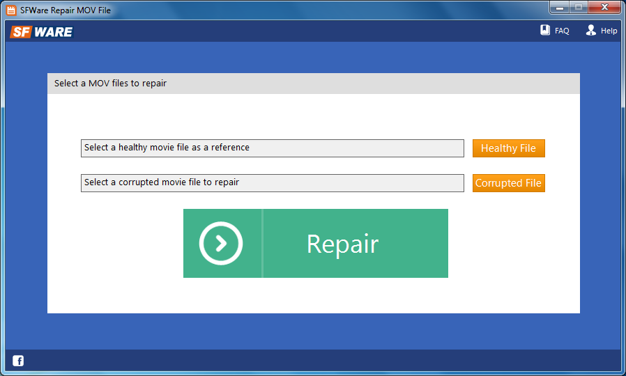 SFWare Repair MOV File