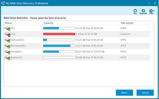M3 RAW to FAT32 Converter
