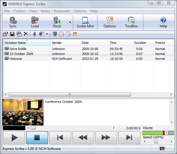 Express Scribe Transcription Player Free
