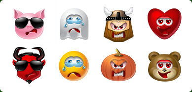 Icons-Land Multiple Smileys