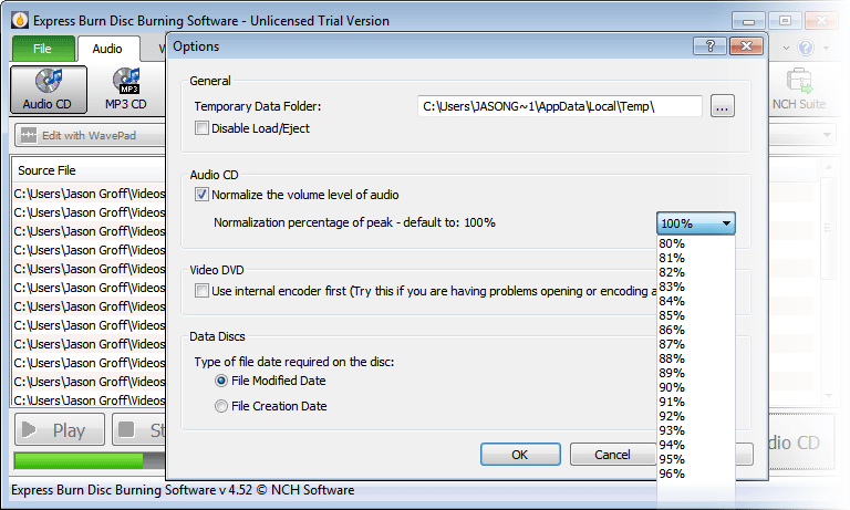Express Burn Disc Burning Software Free