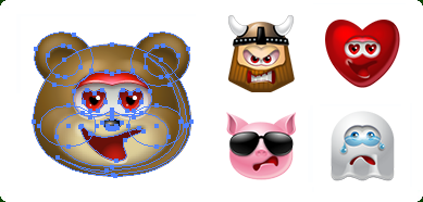 Icons-Land Vector Multiple Smileys
