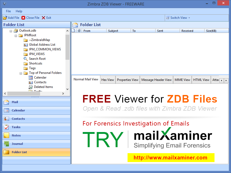 ZDB File Reader