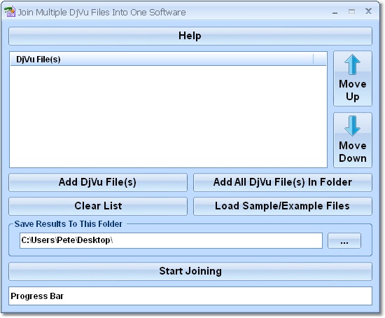 Join Multiple DjVu Files Into One Software