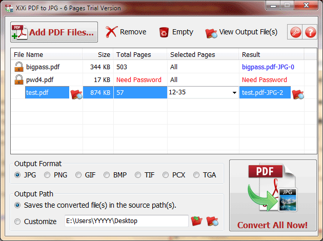 XiXi PDF to JPG Converter