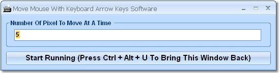 Move Mouse With Keyboard Arrow Keys Software