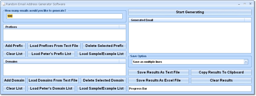 Random Email Address Generator Software