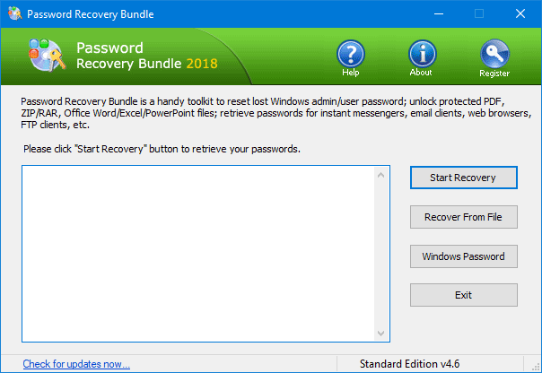 Password Recovery Bundle installer