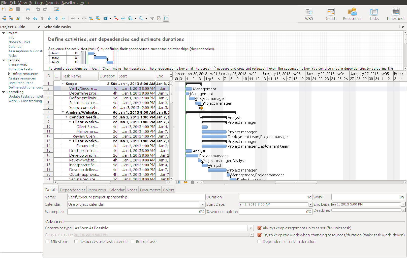 RationalPlan Single Project for Linux