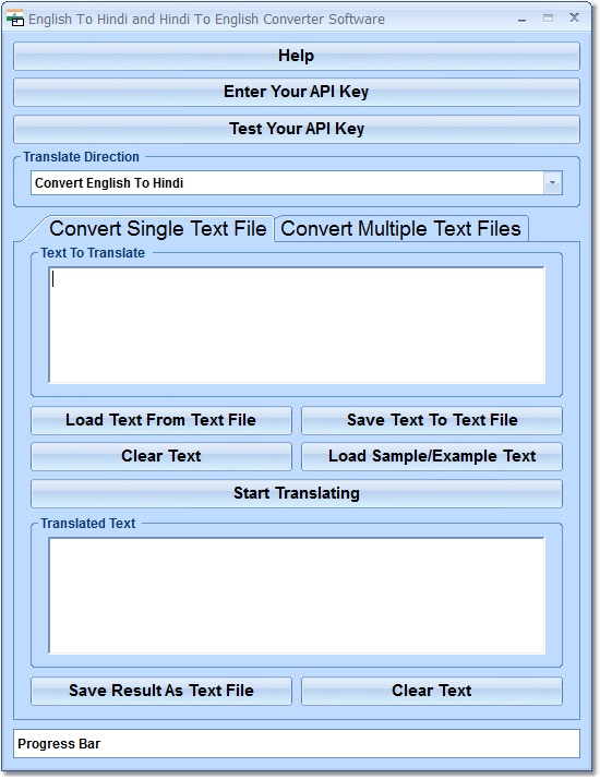 Latest 
English To Hindi and Hindi To English Conv