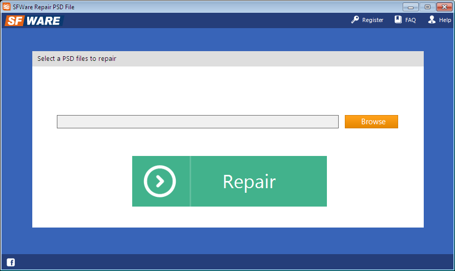 SFWare Repair PSD File