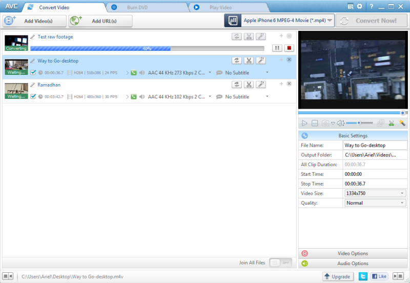 Latest Any Video Converter Freeware(2)