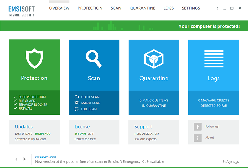 Emsisoft Internet Security