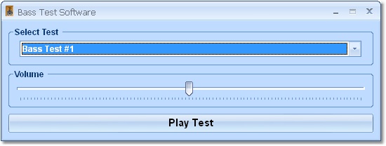 Bass Test Software