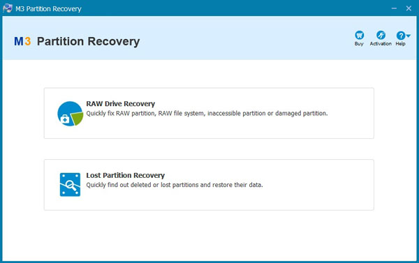 M3 Partition Recovery