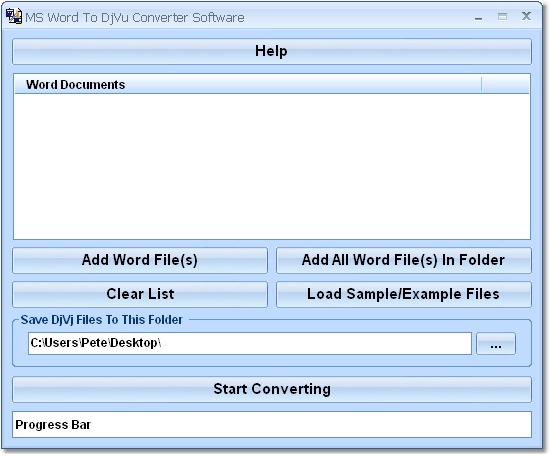MS Word To DjVu Converter Software