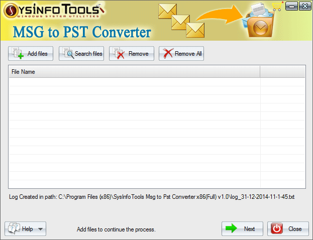 SysInfoTools MSG to PST Converter