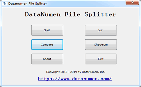 DataNumen File Splitter