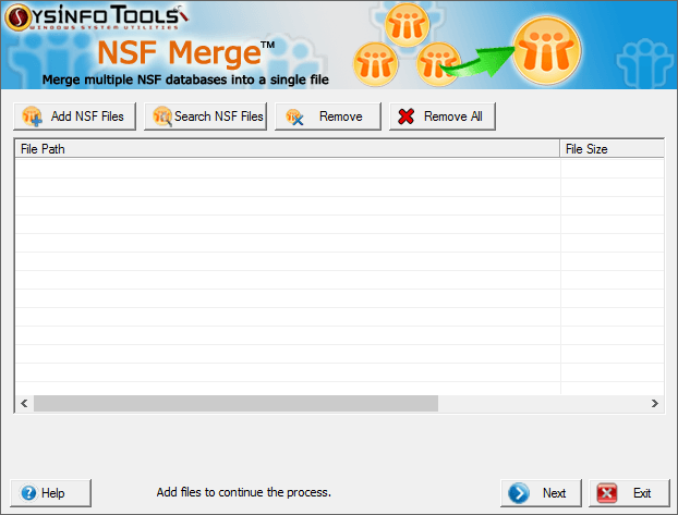 SysInfoTools NSF Merge