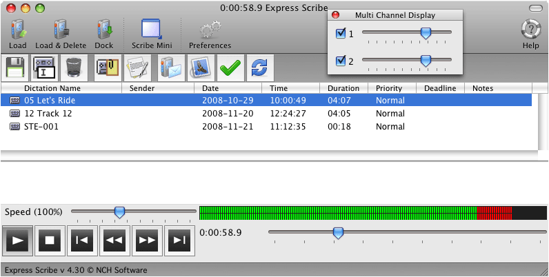 Express Scribe Transcription Free Mac