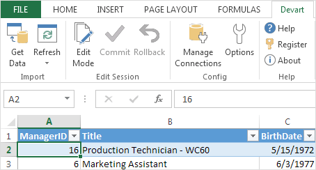 Devart Excel Add-ins