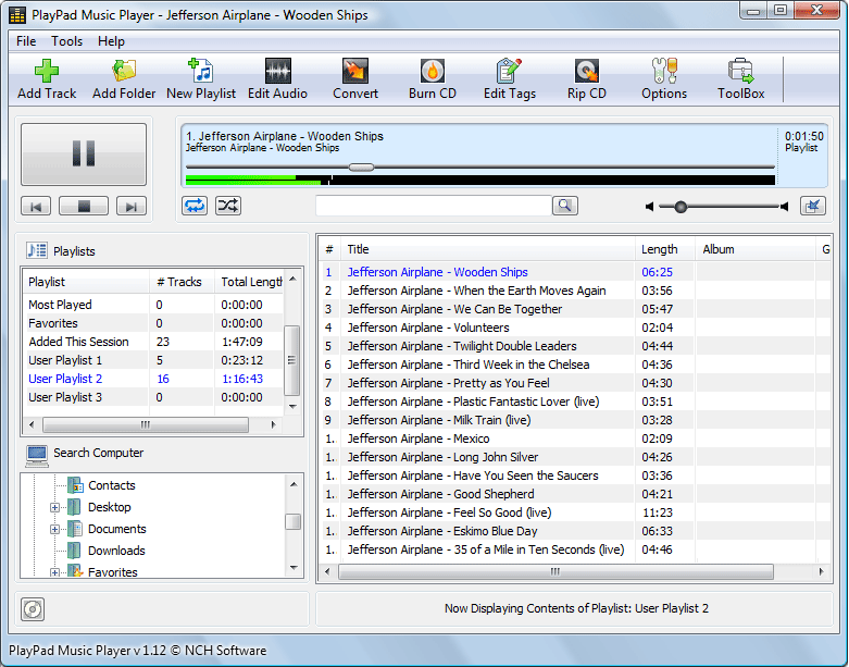 PlayPad Audio Player Free