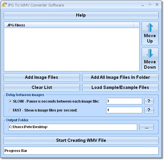 JPG To WMV Converter Software