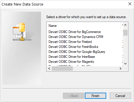Devart ODBC Driver for SQL Server
