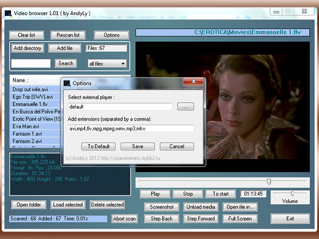 FreeGamia Video Browser 2