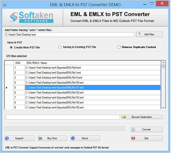 EML to PST Free