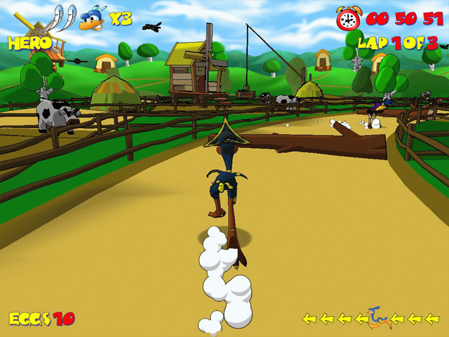 FreeGamia Ostrich Runner