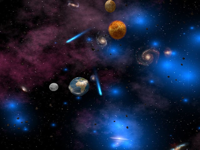 SoftFreeWay Space Screensaver