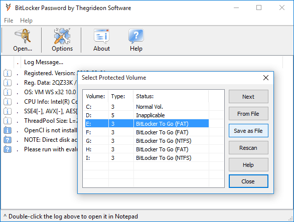 BitLocker Password
