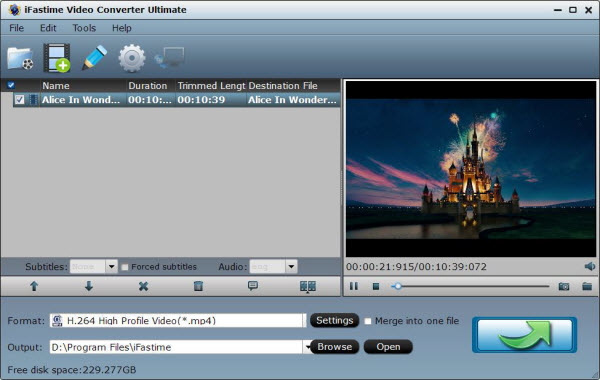 iFastime Video Converter Ultimate