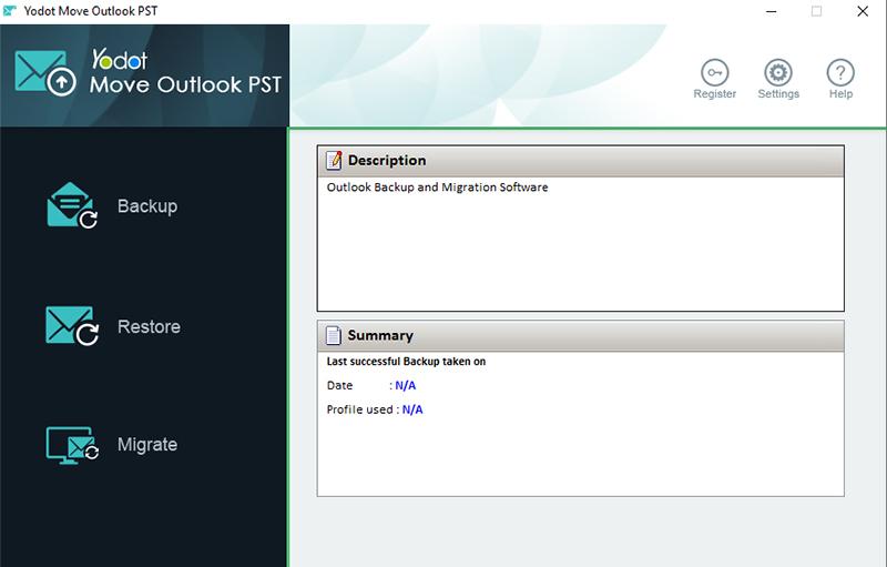 Yodot Move Outlook PST